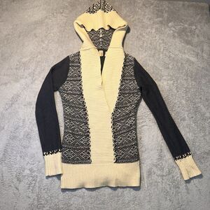 BKE Sweater Hoodie Wool Blend Medium